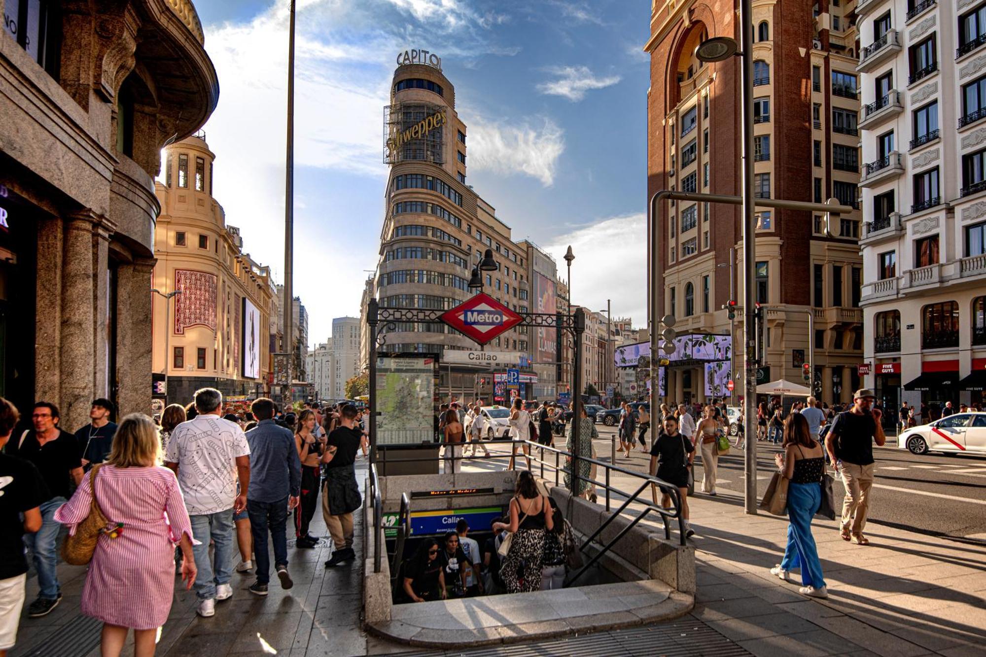 Apartmán Gran Via Callao Malasana Madrid Exteriér fotografie