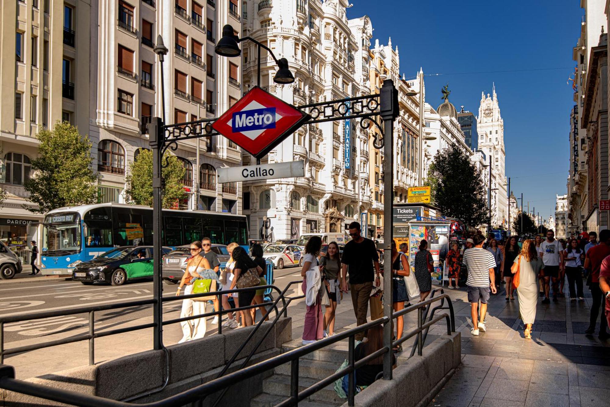 Apartmán Gran Via Callao Malasana Madrid Exteriér fotografie